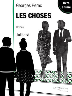 cover image of Les choses--Livre numérique animé